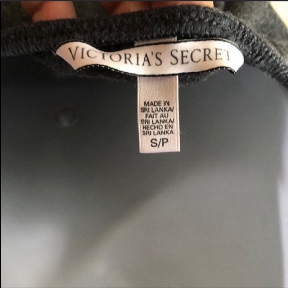 Victoria’s Secret teddy Bells Cute Sexy Dark Gray & red Size Small - Picture 5 of 10